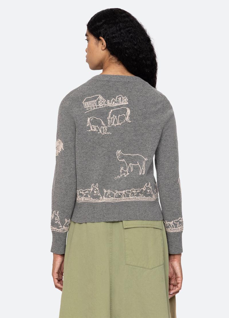 Sea New York Edin Cardigan Grey