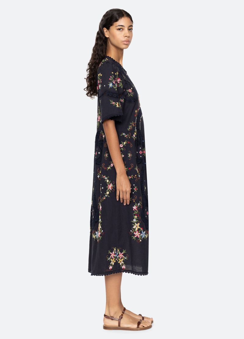Sea New York Edwina S/S Dress Navy