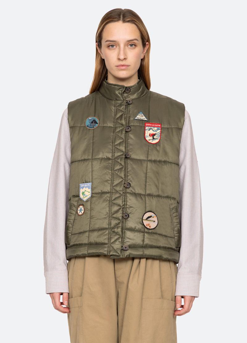 Sea New York Eira Vest Olive