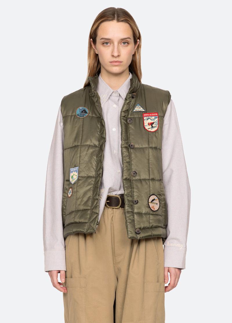sea new york Eira Vest Olive