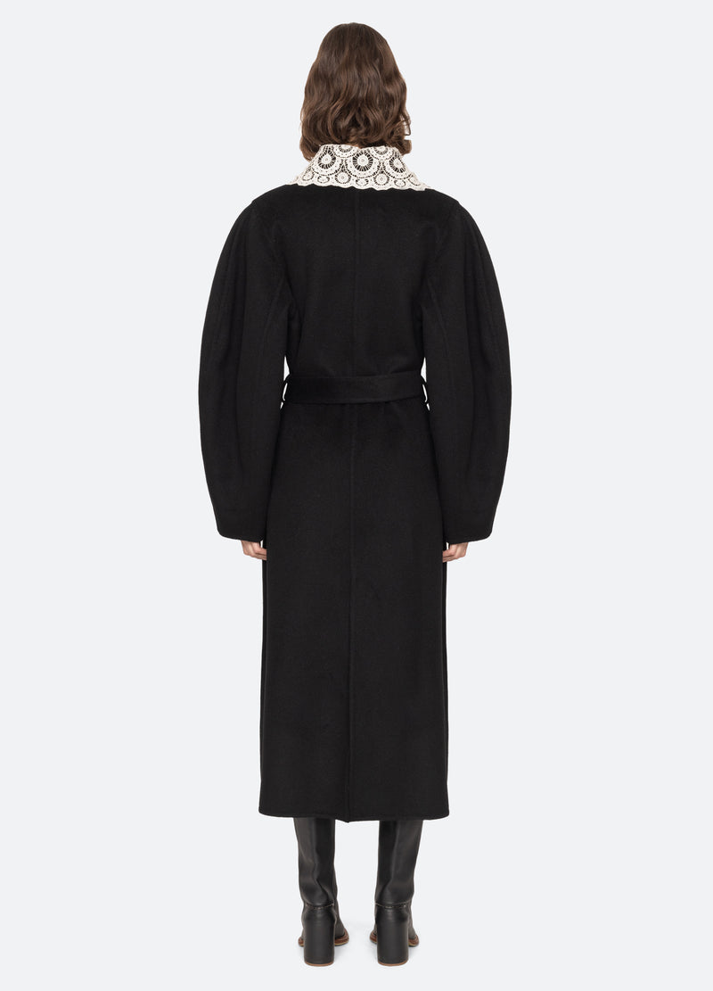 Sea New York Ellison Coat Black