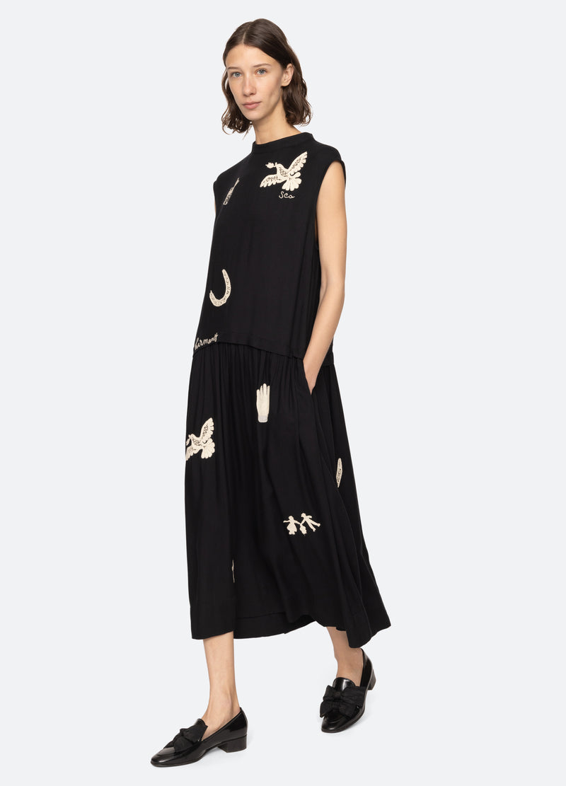 Sea New York Ellison Dress Black