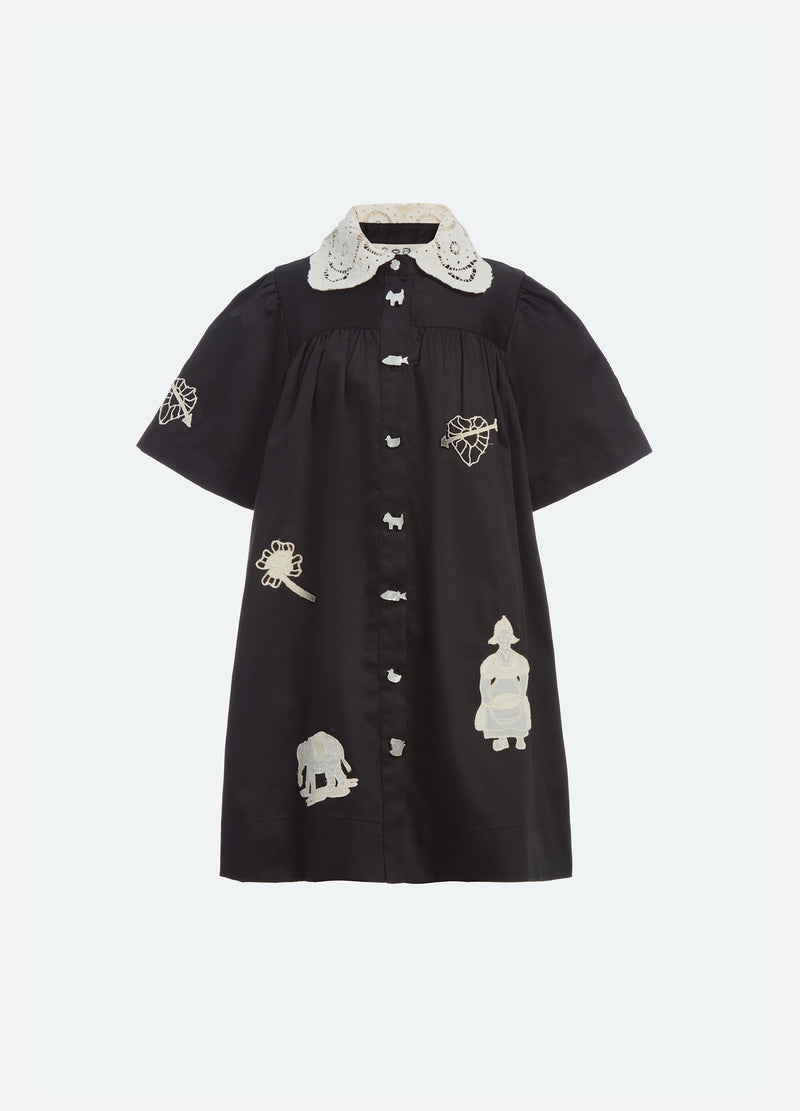 sea new york Ellison Kids Dress Black