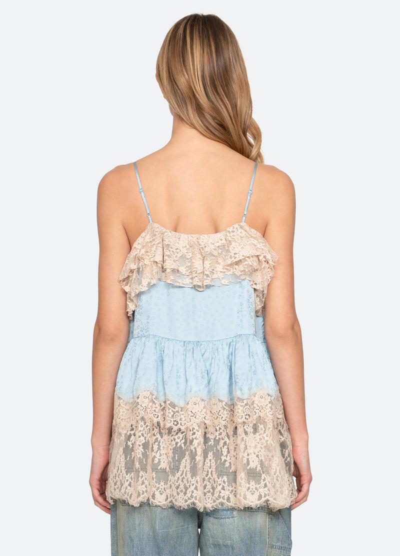 Sea New York Ethel Tunic Top Blue