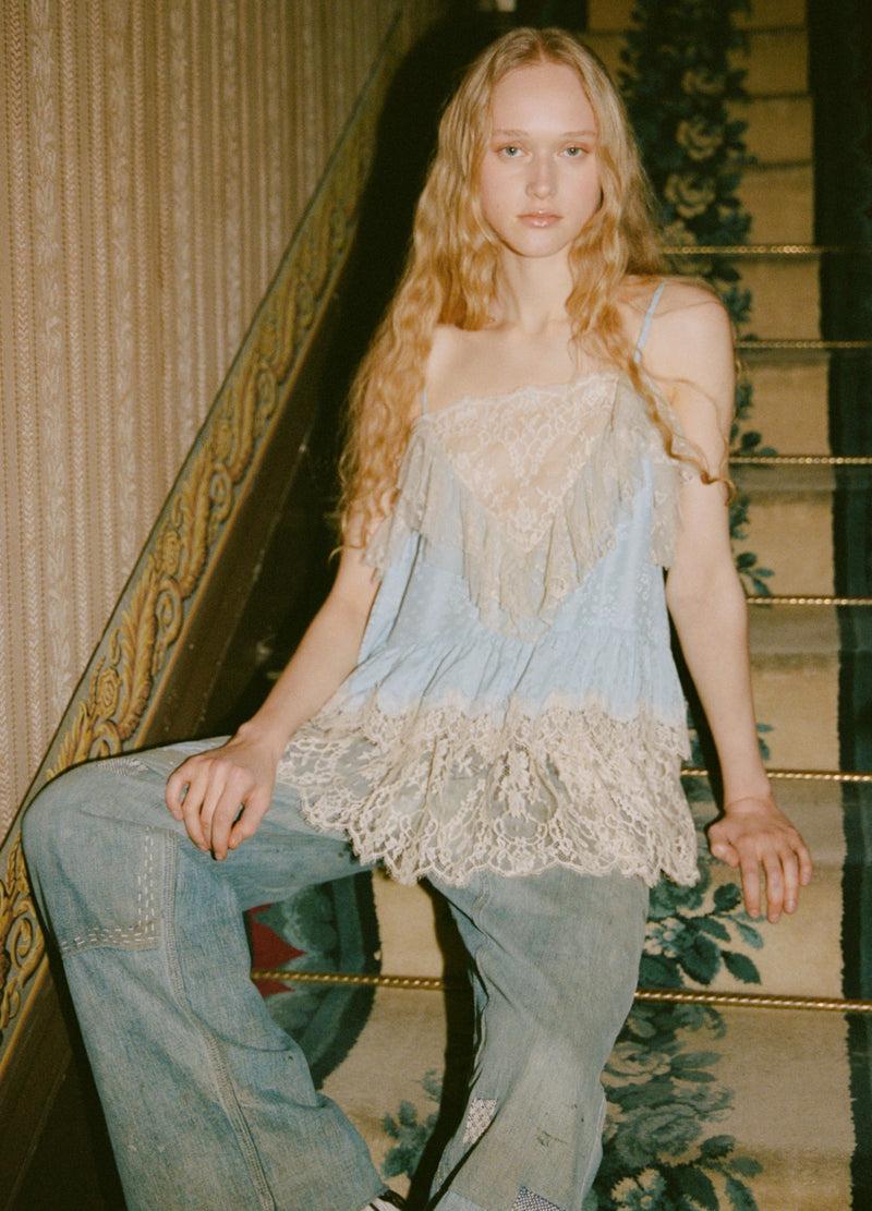 sea new york Ethel Tunic Top Blue