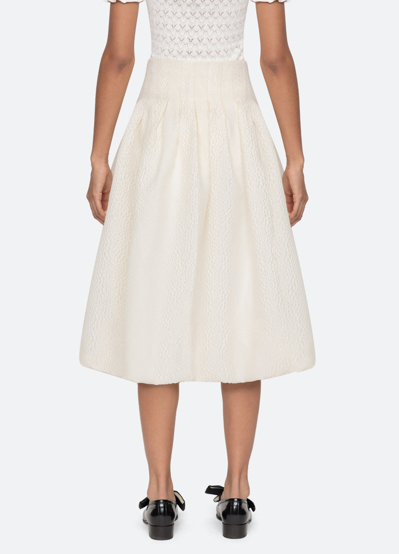 Sea New York Fayetta Skirt Cream