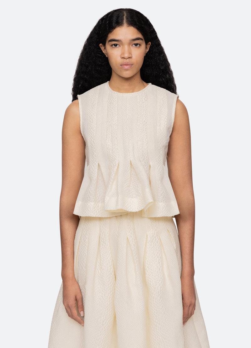 sea new york Fayetta Top Navy