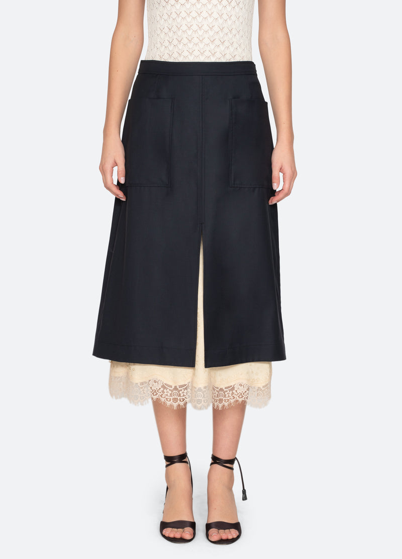 Sea New York Fiora Skirt Navy
