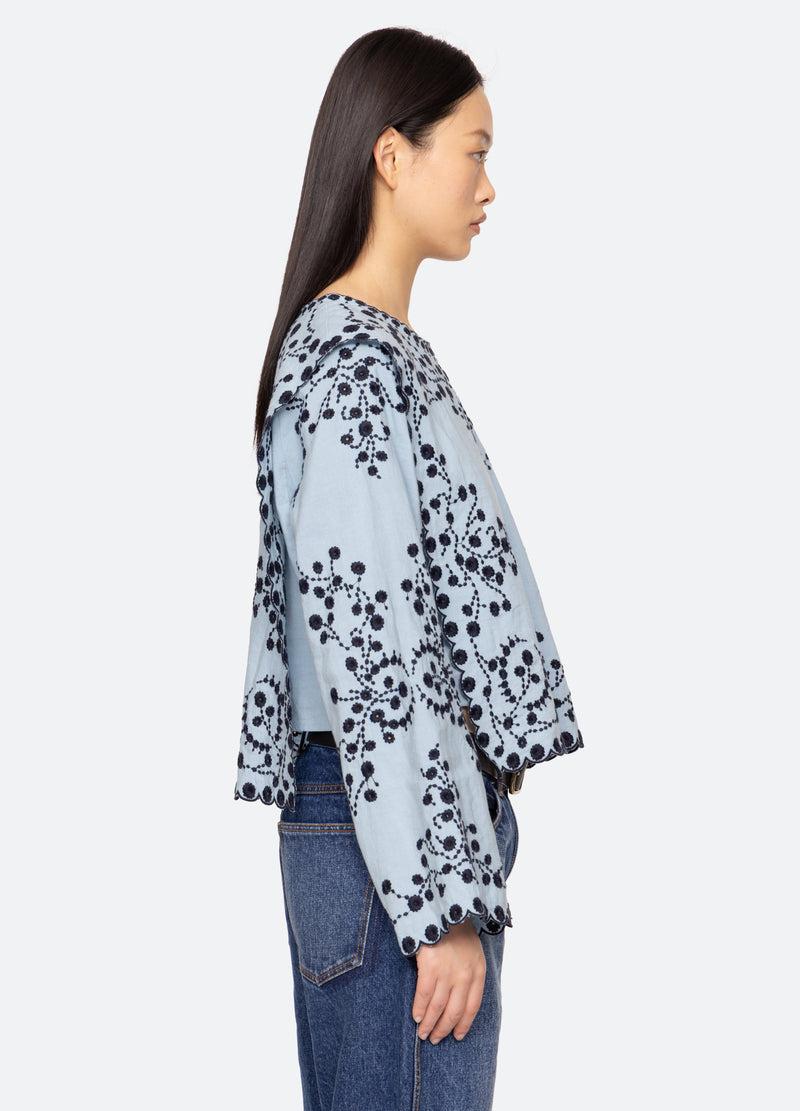 Sea New York Frances Top Blue