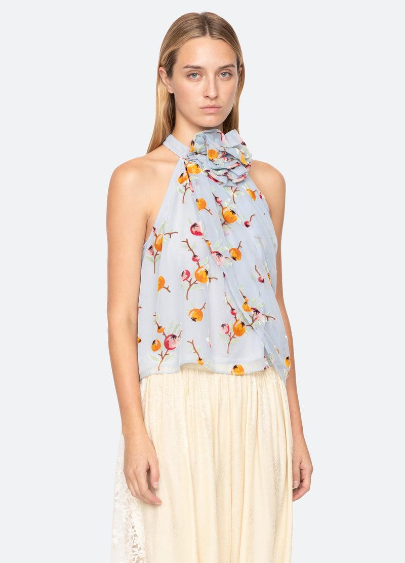 Sea New York Freya Top Blue