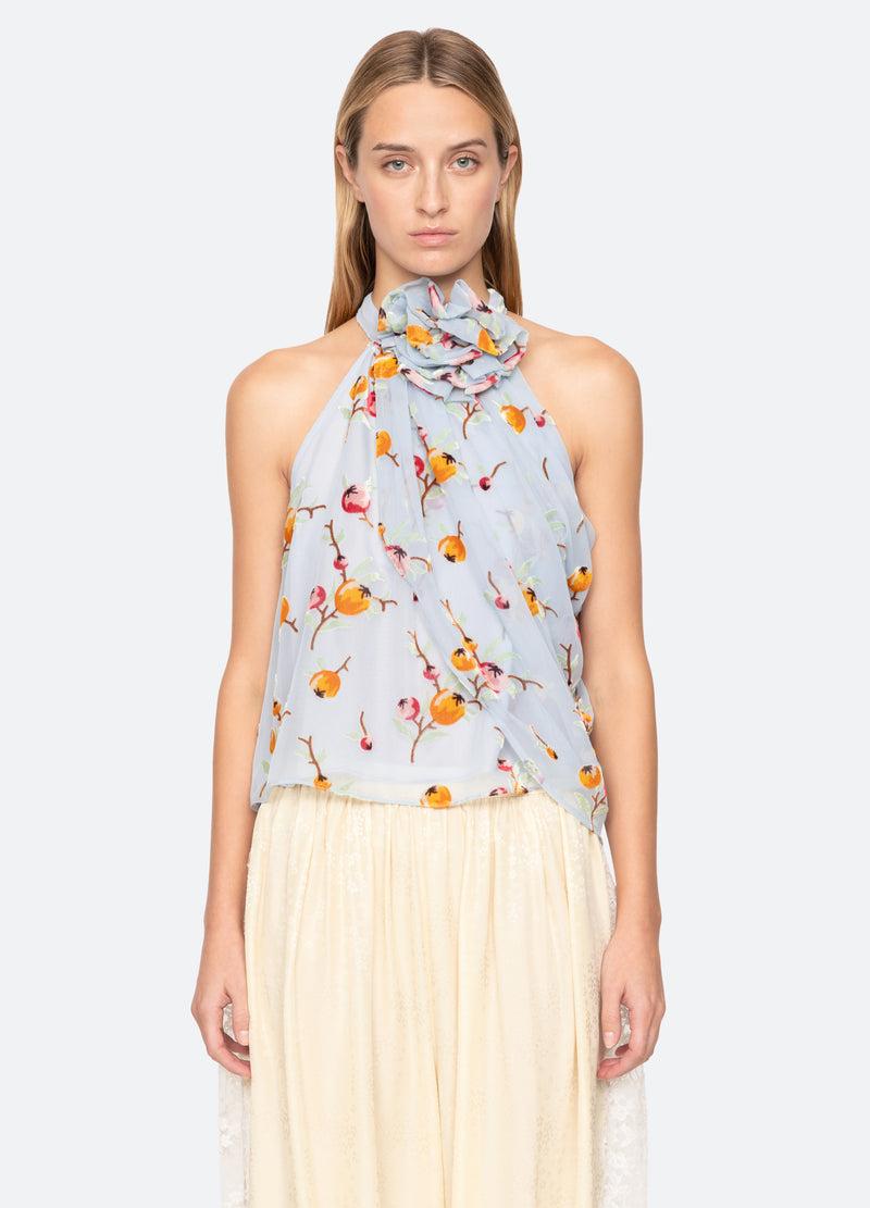 sea new york Freya Top Blue