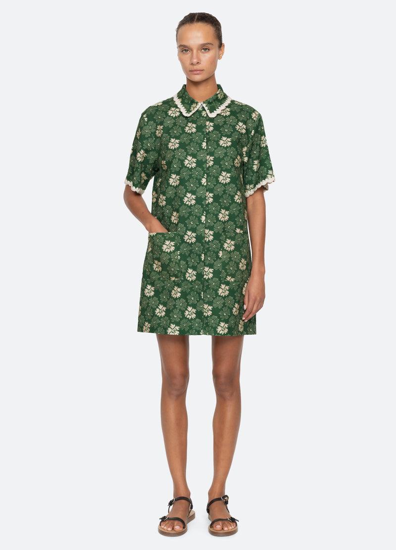 Sea New York Gloria Coverup Green