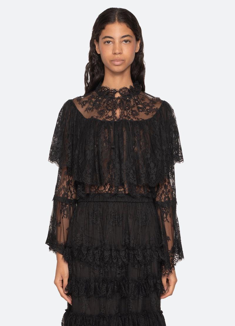 sea new york Holden Blouse Black