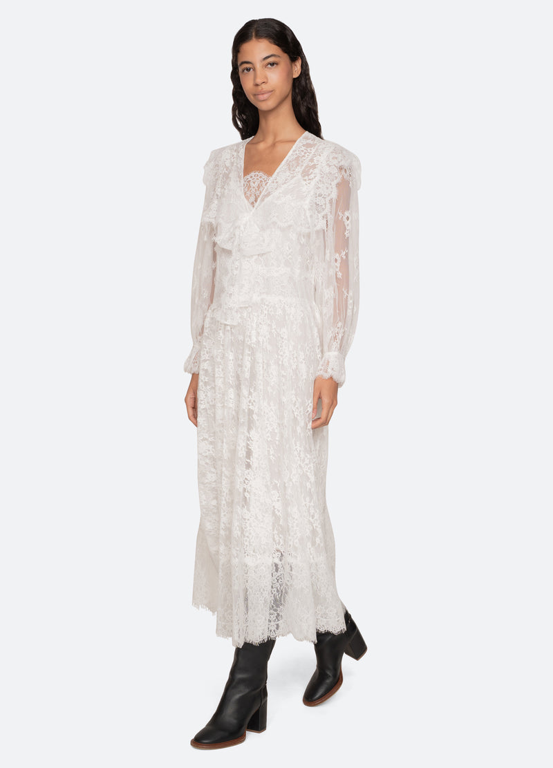 Sea New York Holden L/S Dress White