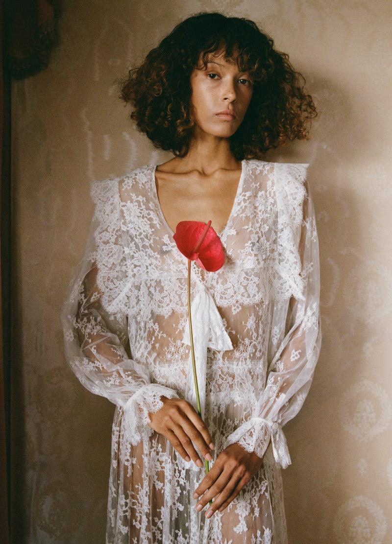 sea new york Holden L/S Dress White