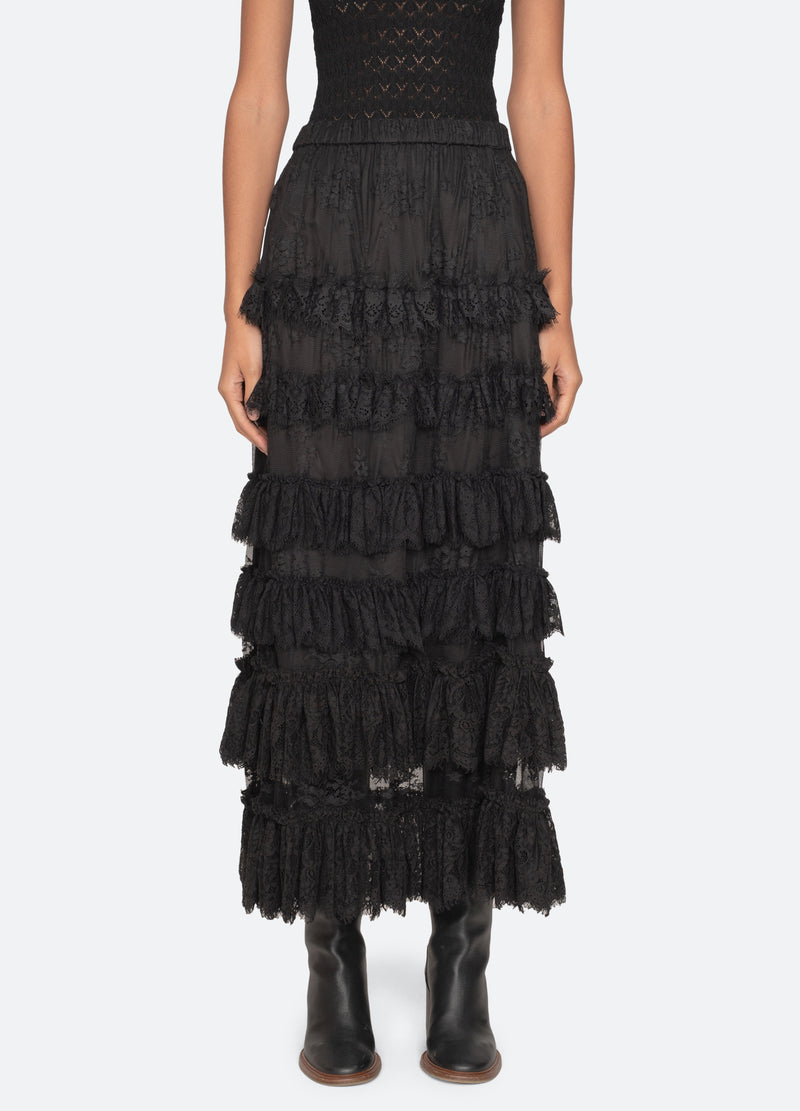 sea new york Holden Skirt Black