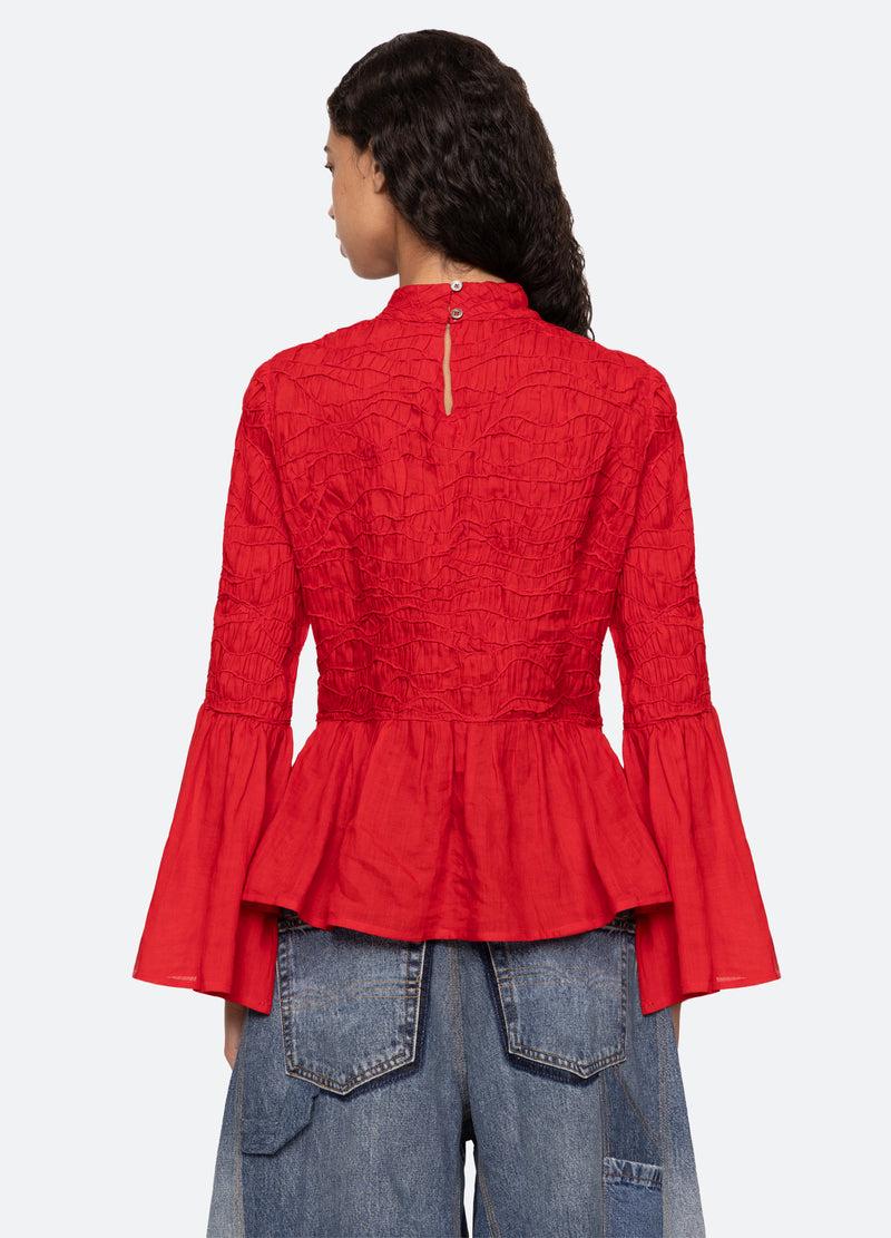 Sea New York Imogen L/S Top Red