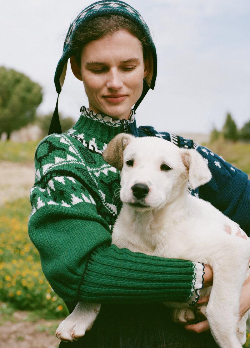 Sea New York Inez Fair Isle Headband Multi