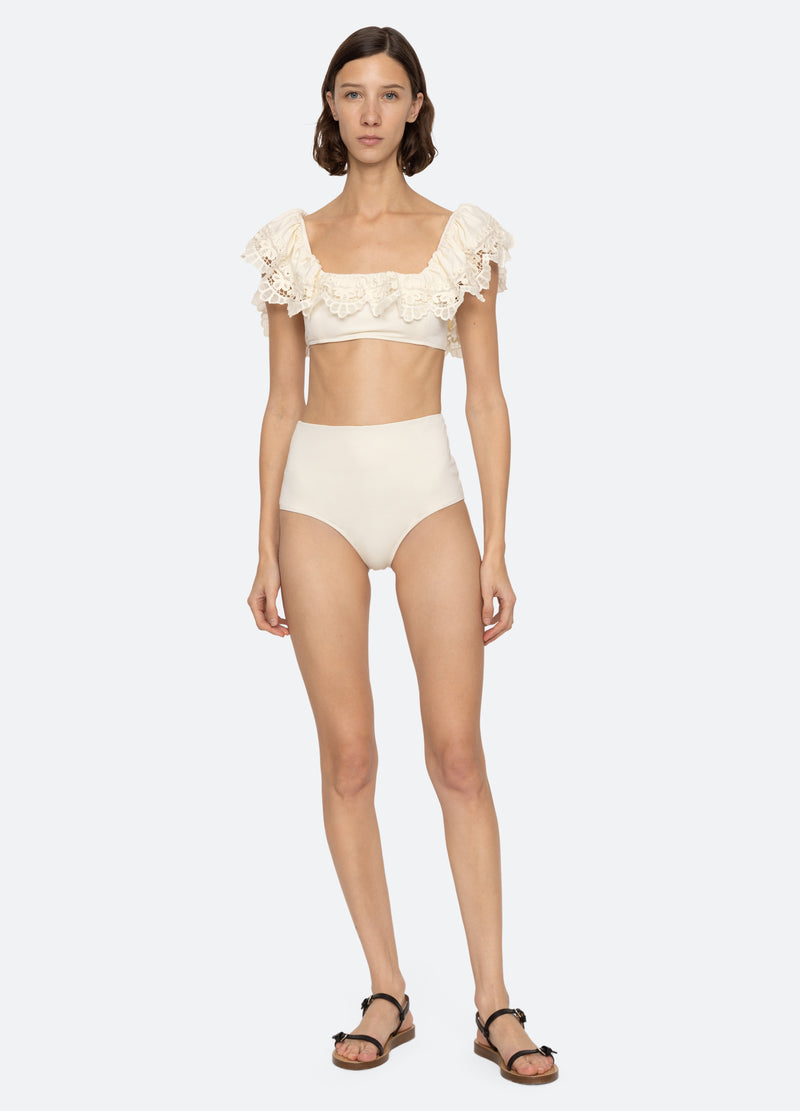 Sea New York Iyla Bikini Bottom White