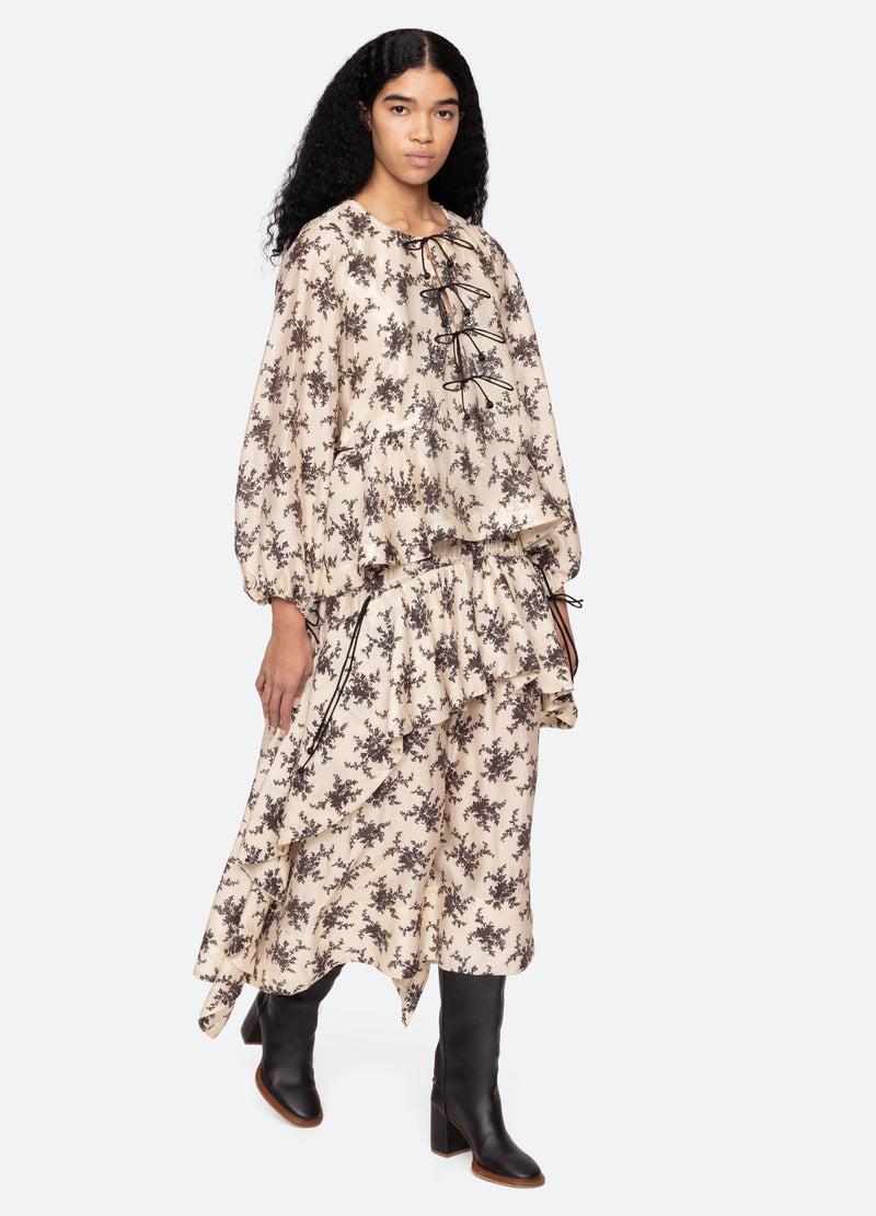 Sea New York Joan Skirt Cream