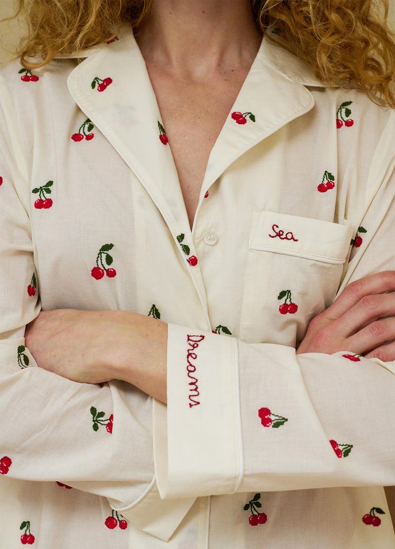 Sea New York Jude Night Shirt Cream