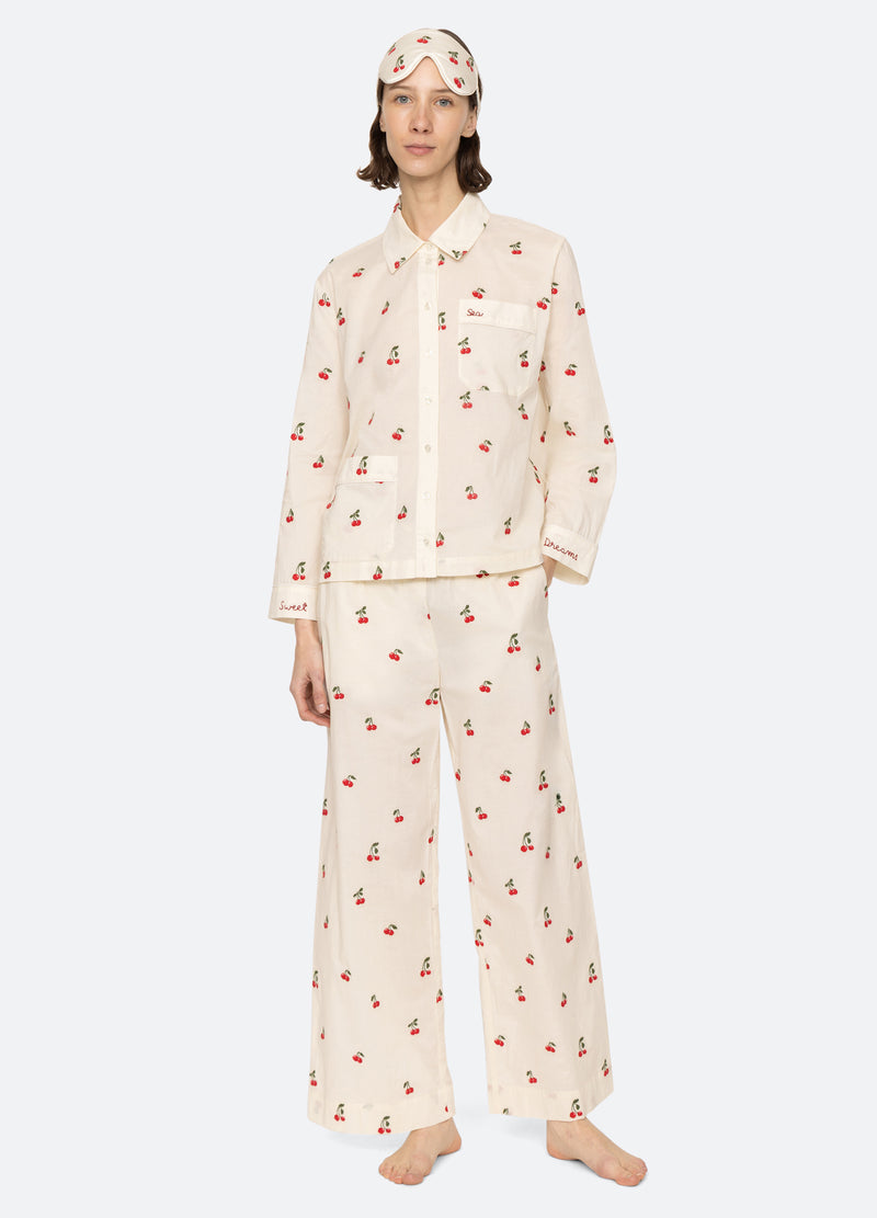 Sea New York Jude PJ Set Cream