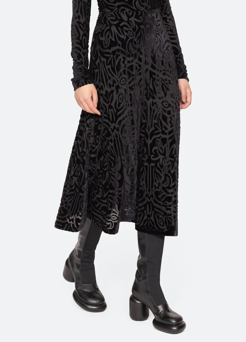 sea new york Julie Skirt Black