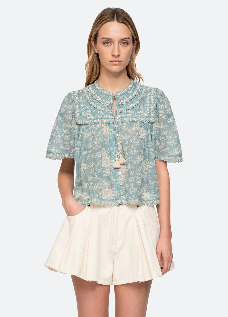 sea new york Kirsten Top Sky