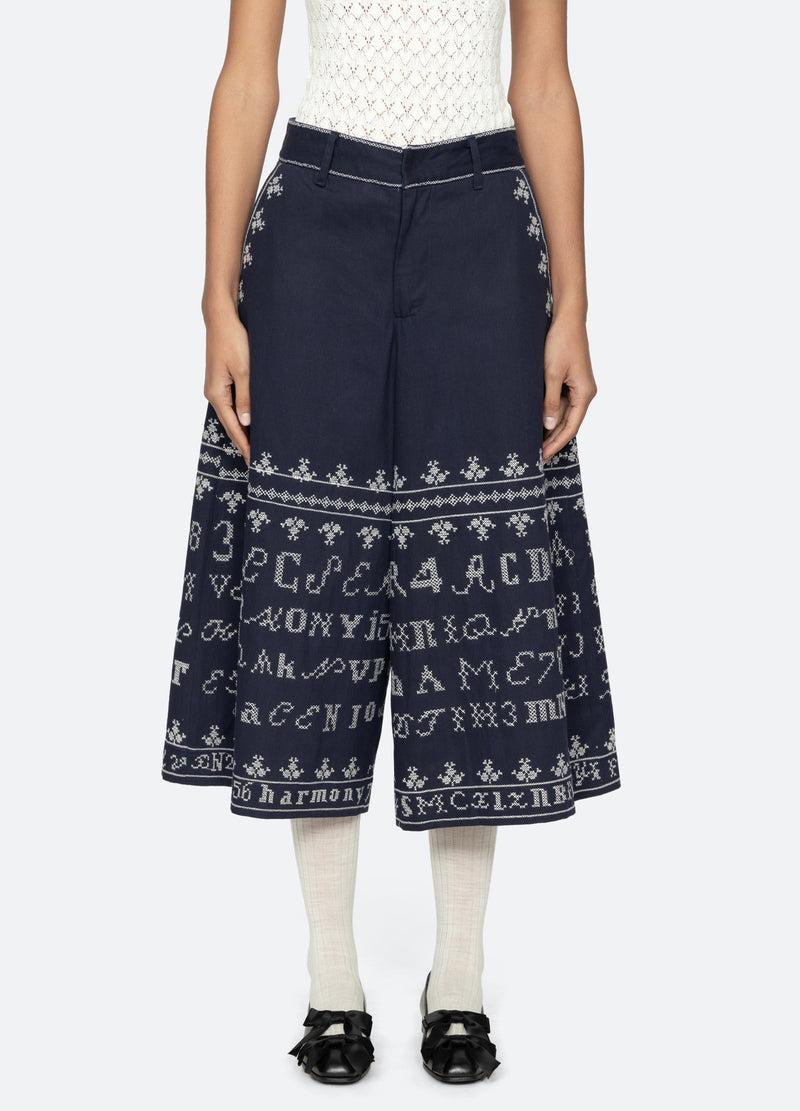 Sea New York Kit Culottes Navy