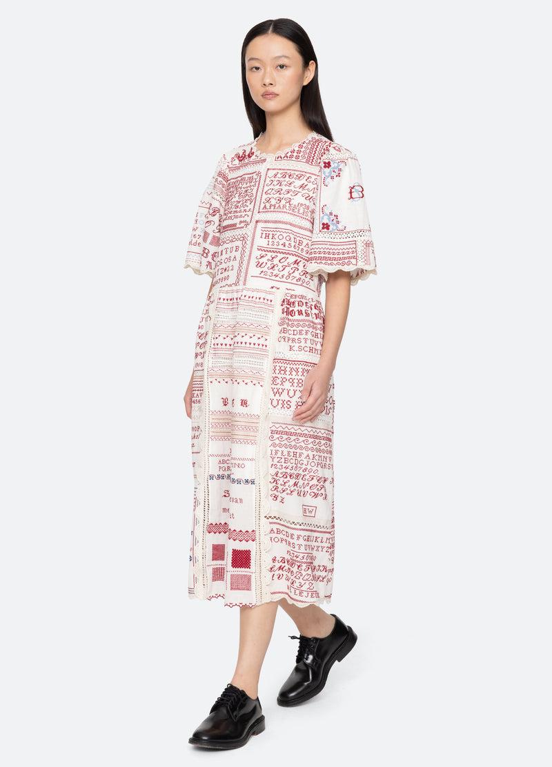 Sea New York Kit Dress Cream