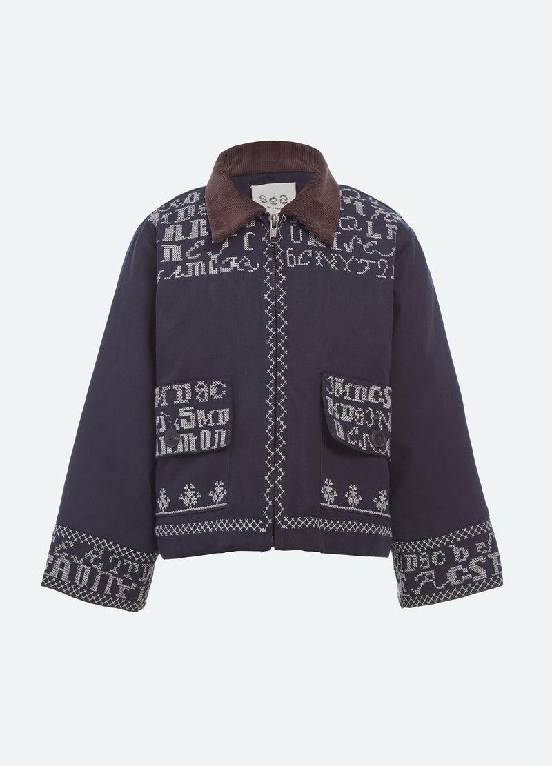 sea new york Kit Kids Jacket Navy