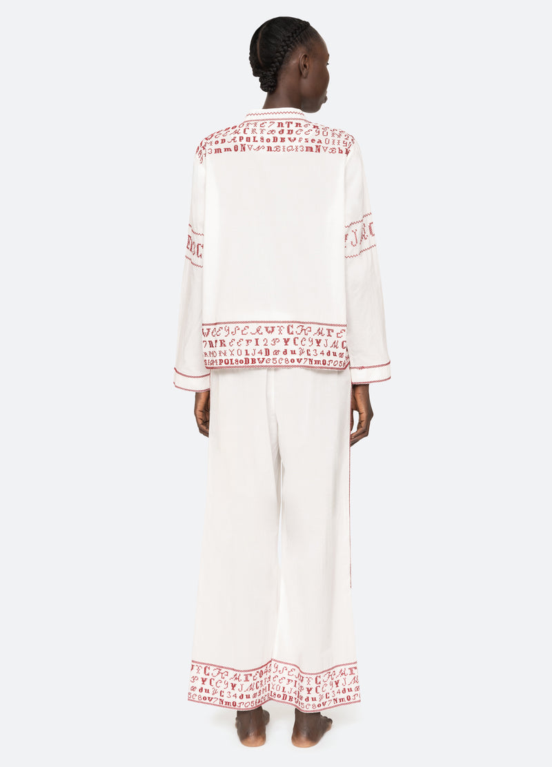 Sea New York Kit PJ Set White