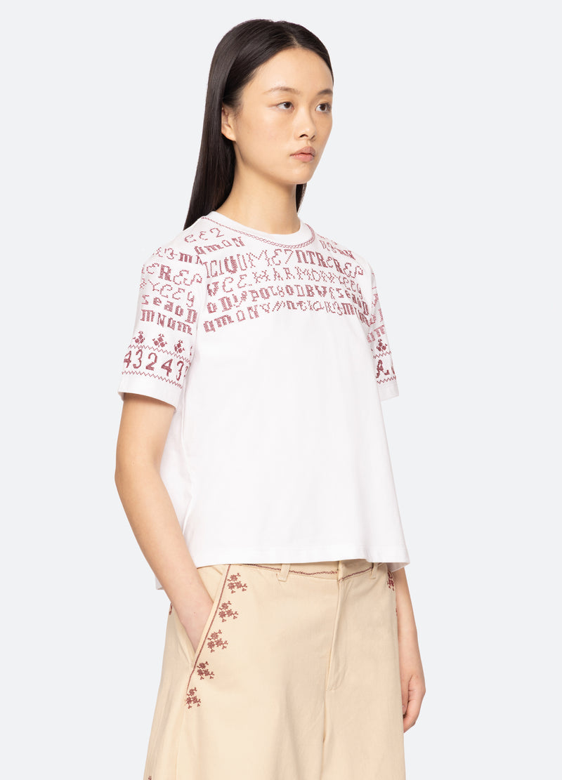 Sea New York Kit T-Shirt White