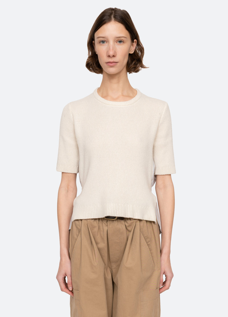 Sea New York Lavinia Sweater Cream