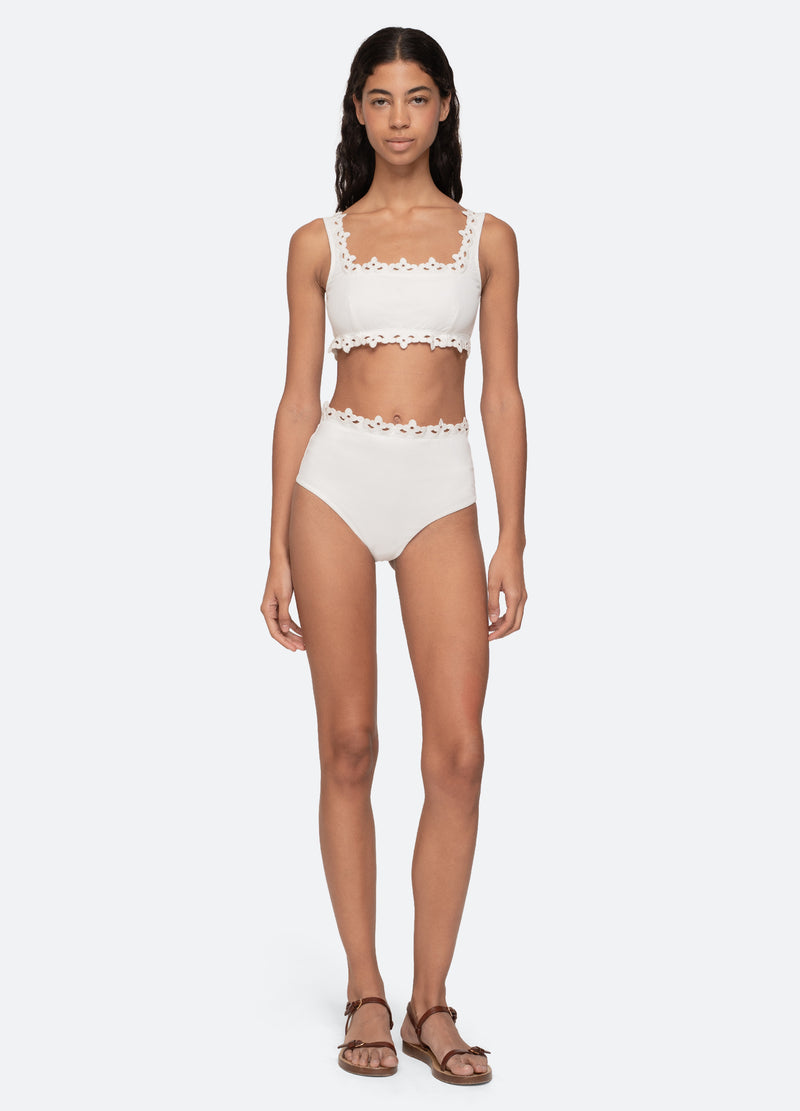 Sea New York Leila Bikini Bottom White