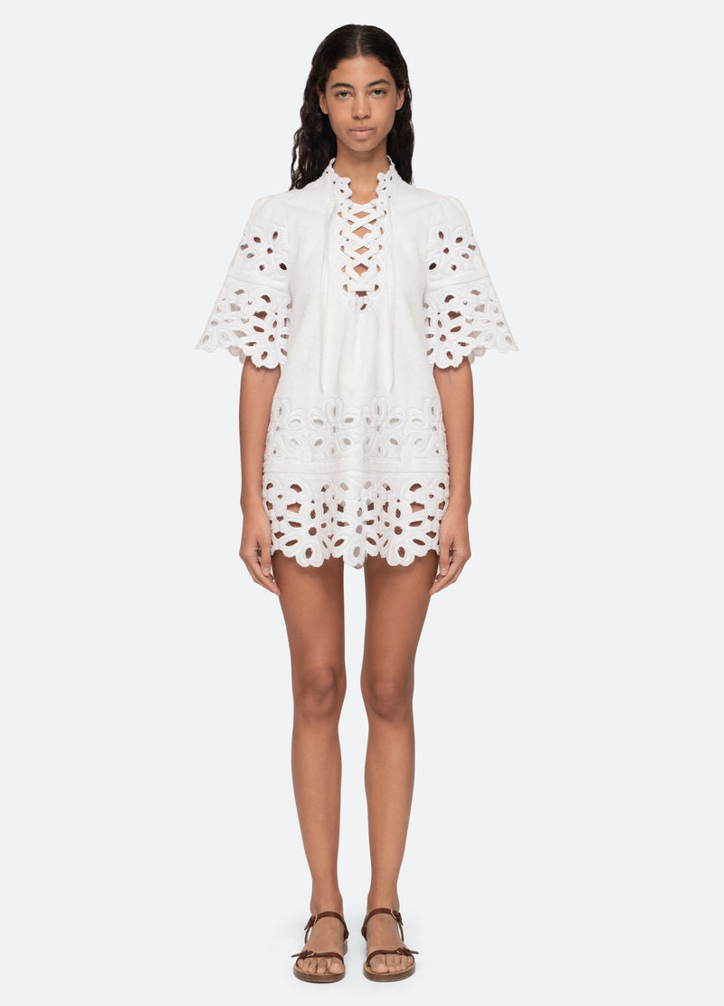 Sea New York Leila Coverup White
