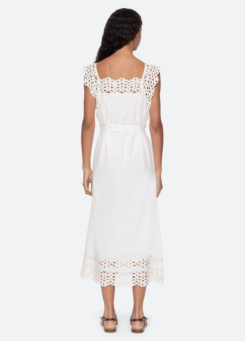 Sea New York Leila Dress White