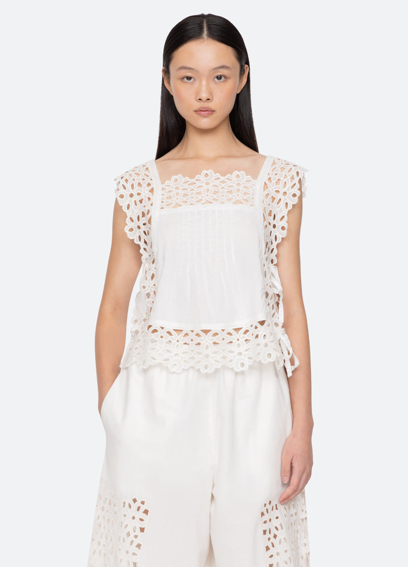 Sea New York Leila Top White