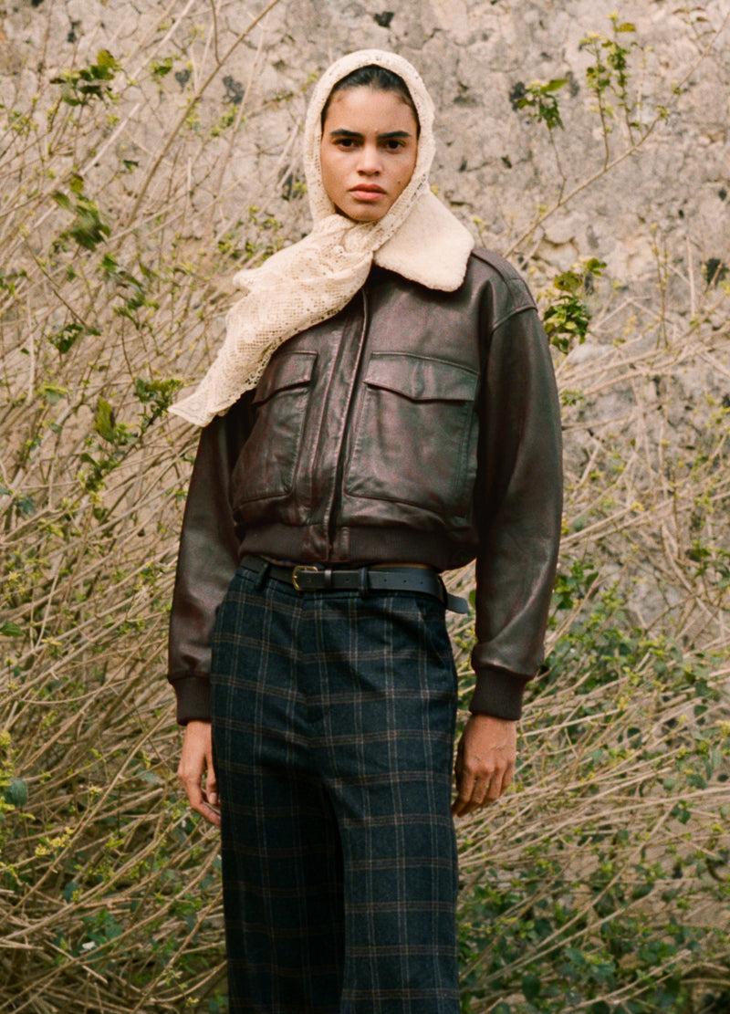 sea new york Lenoir Bomber Jacket Chocolate