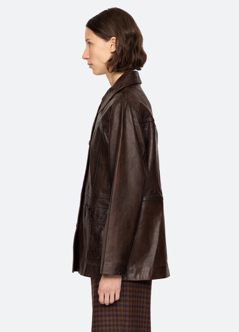 Sea New York Lenoir Jacket Chocolate