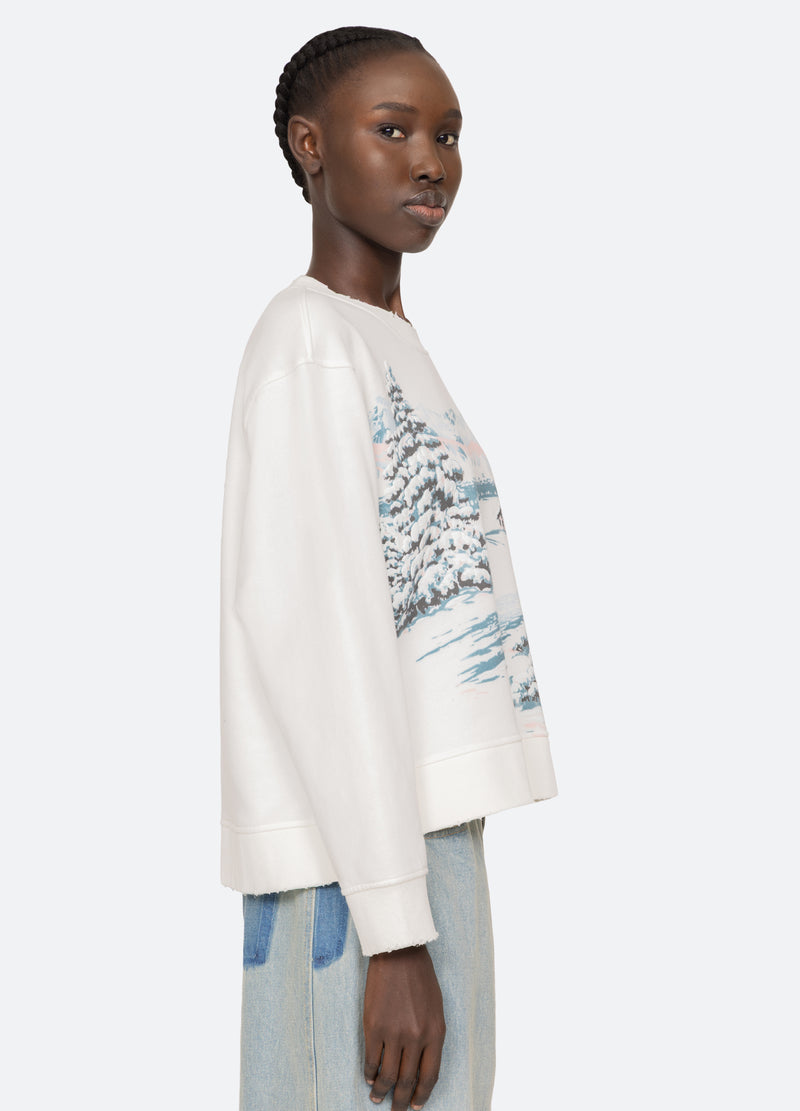 Sea New York Lenore Sweatshirt Cream