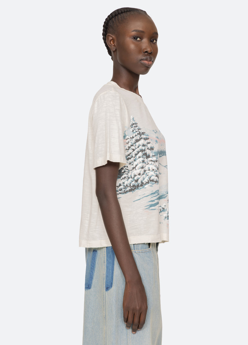 Sea New York Lenore T-Shirt Cream