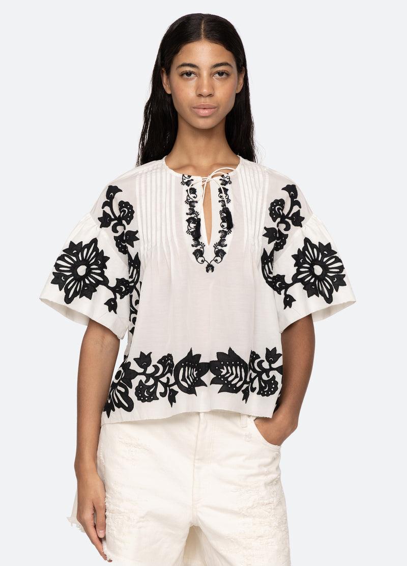sea new york Liliana S/S Top Black