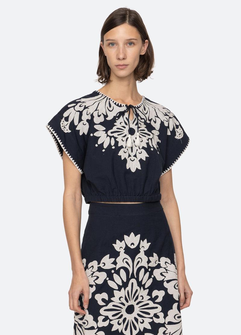 Sea New York Liliana Top Navy
