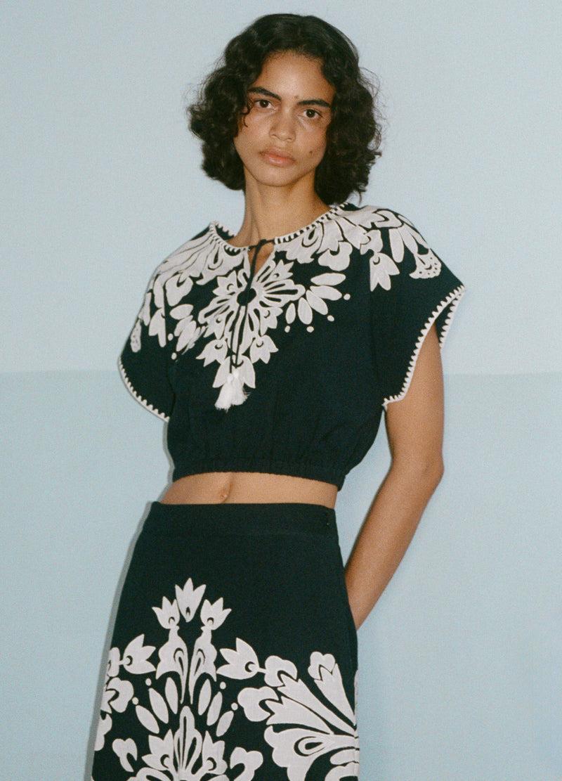 sea new york Liliana Top Navy