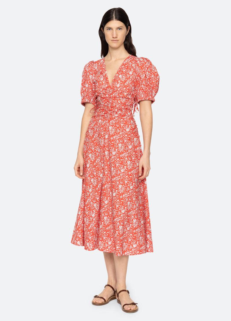 Sea New York Lucille Dress Red