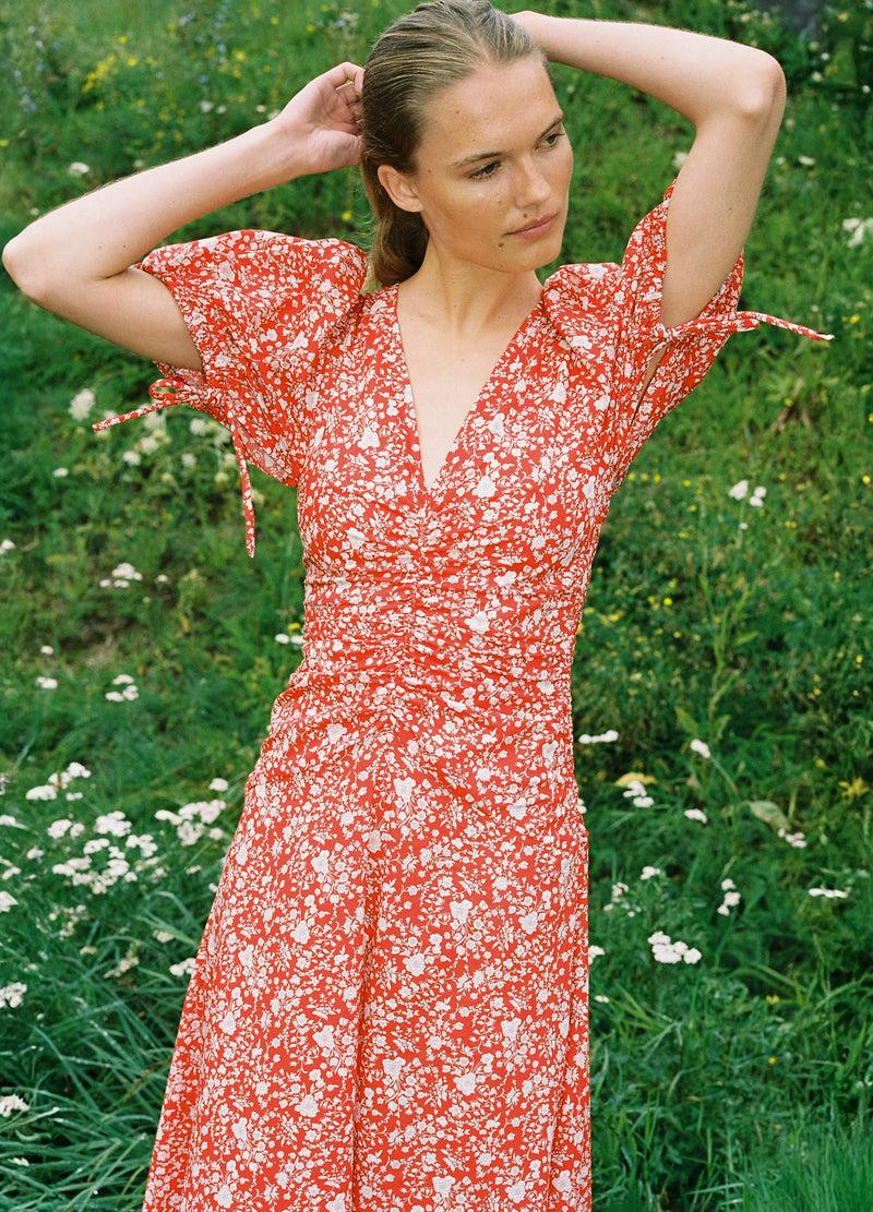 sea new york Lucille Dress Red