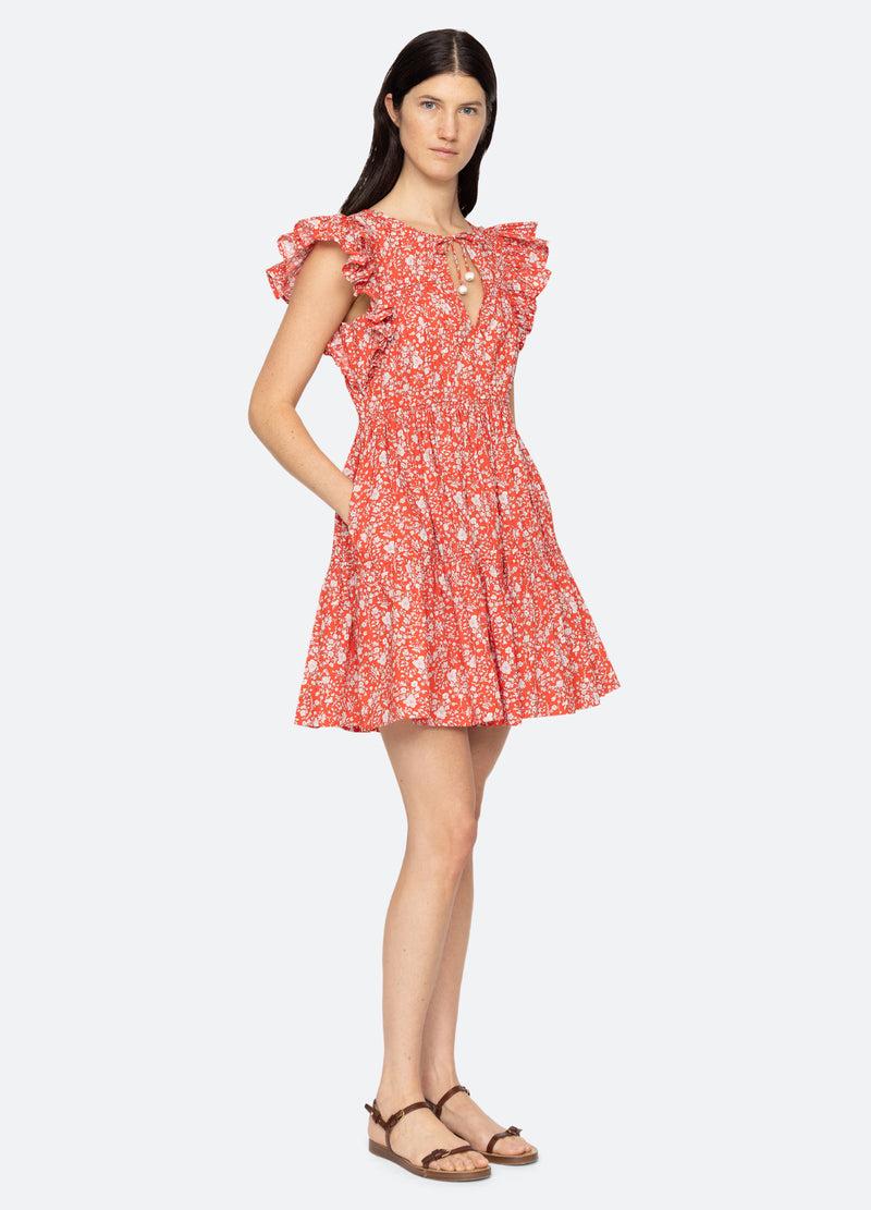 sea new york Lucille Tunic Red