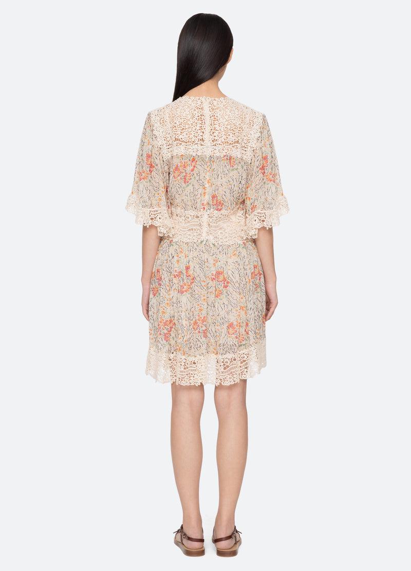 Sea New York Luisa Dress Cream