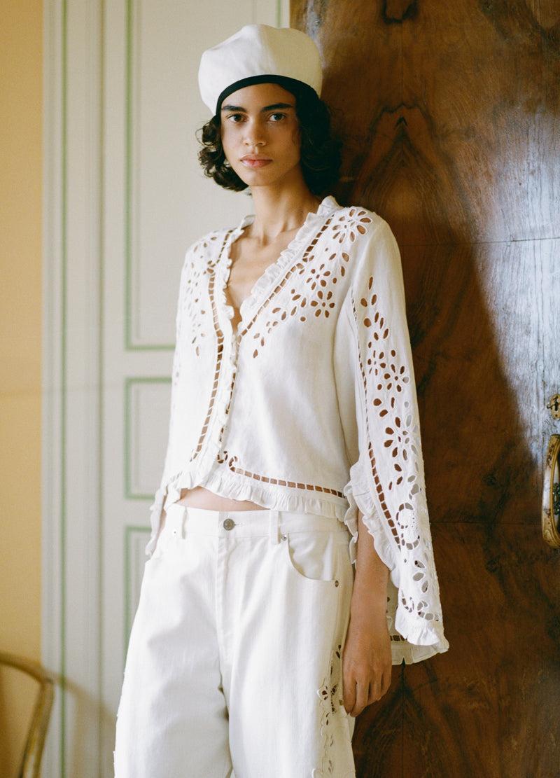 sea new york Lula Blouse White